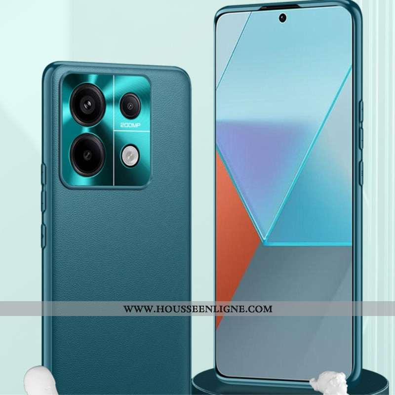 Coque Xiaomi Redmi Note 13 Pro 5G 5G Effet Cuir Ultra Mince