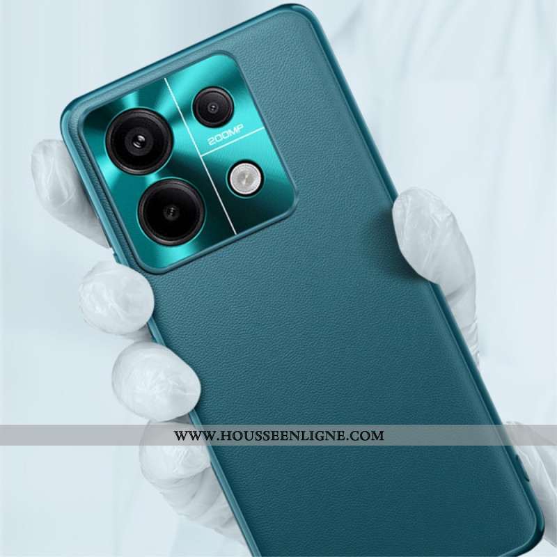 Coque Xiaomi Redmi Note 13 Pro 5G 5G Effet Cuir Ultra Mince