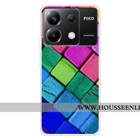 Coque Xiaomi Redmi Note 13 Pro 5G / Poco X6 5G Blocs Colorés