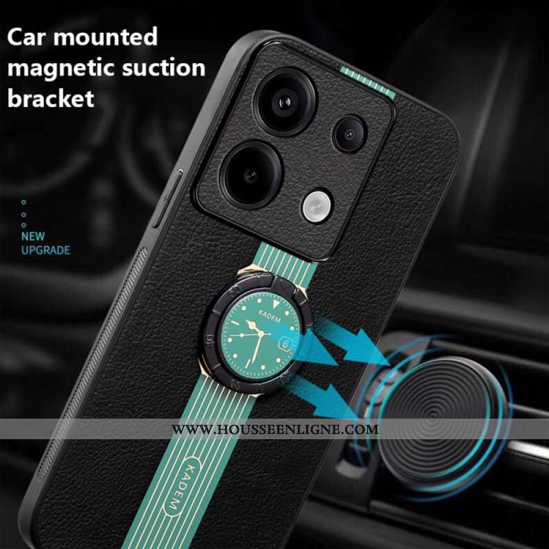 Coque Xiaomi Redmi Note 13 Pro 5G / Poco X6 5G Design Montre avec Anneau-Support KADEM