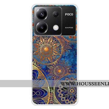 Coque Xiaomi Redmi Note 13 Pro 5G / Poco X6 5G Fleur dorée