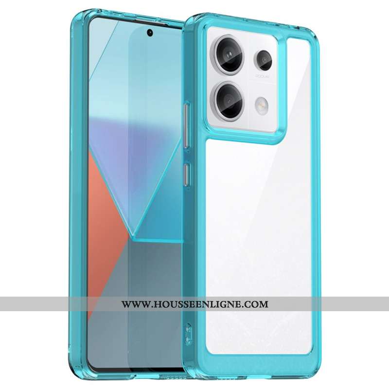 Coque Xiaomi Redmi Note 13 Pro 5G / Poco X6 5G Hybride Rebords Colorés