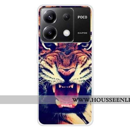 Coque Xiaomi Redmi Note 13 Pro 5G / Poco X6 5G Motif Tigre