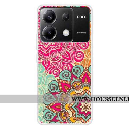 Coque Xiaomi Redmi Note 13 Pro 5G / Poco X6 5G Motif de Fleurs