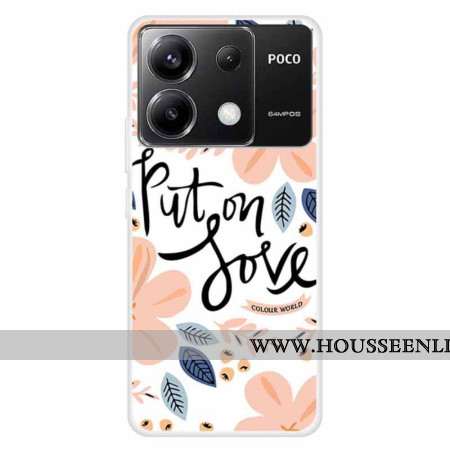 Coque Xiaomi Redmi Note 13 Pro 5G / Poco X6 5G Put on Love