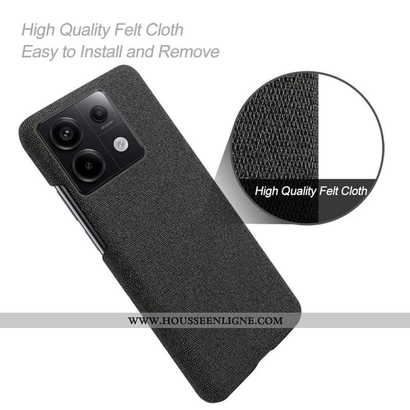 Coque Xiaomi Redmi Note 13 Pro 5G / Poco X6 5G Tissu