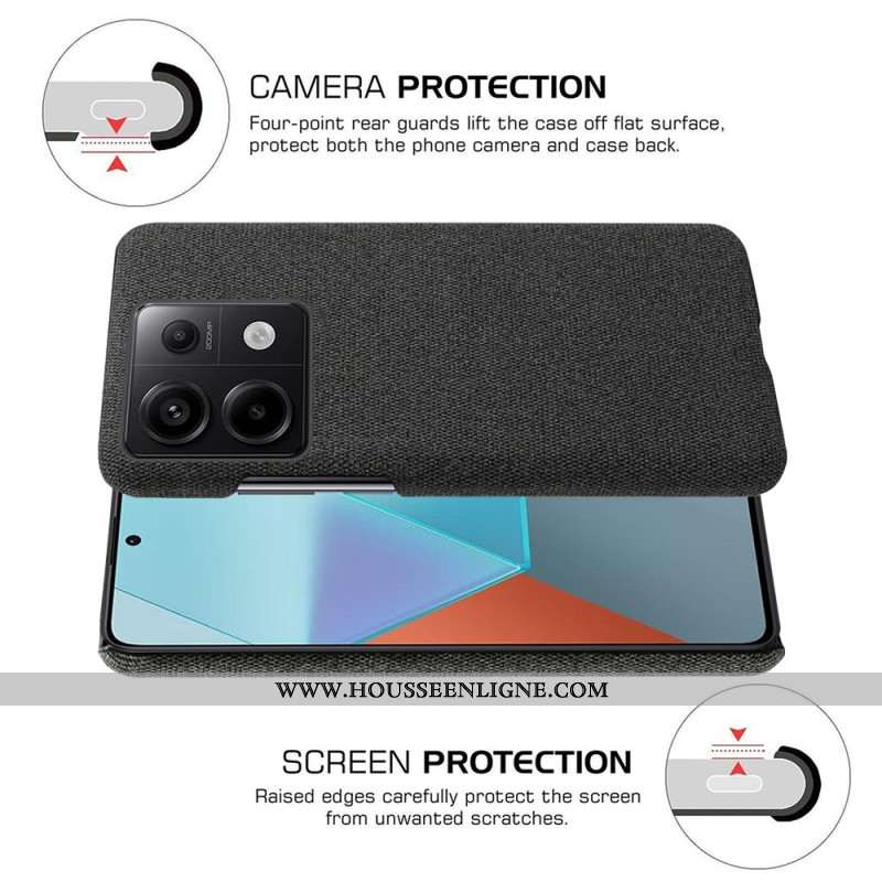 Coque Xiaomi Redmi Note 13 Pro 5G / Poco X6 5G Tissu