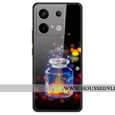 Coque Xiaomi Redmi Note 13 Pro 5G / Poco X6 5G -Verre Trempé Bouteille à Souhaits