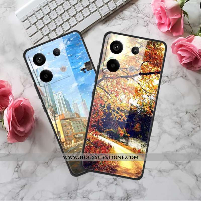 Coque Xiaomi Redmi Note 13 Pro 5G / Poco X6 5G -Verre Trempé Bouteille à Souhaits