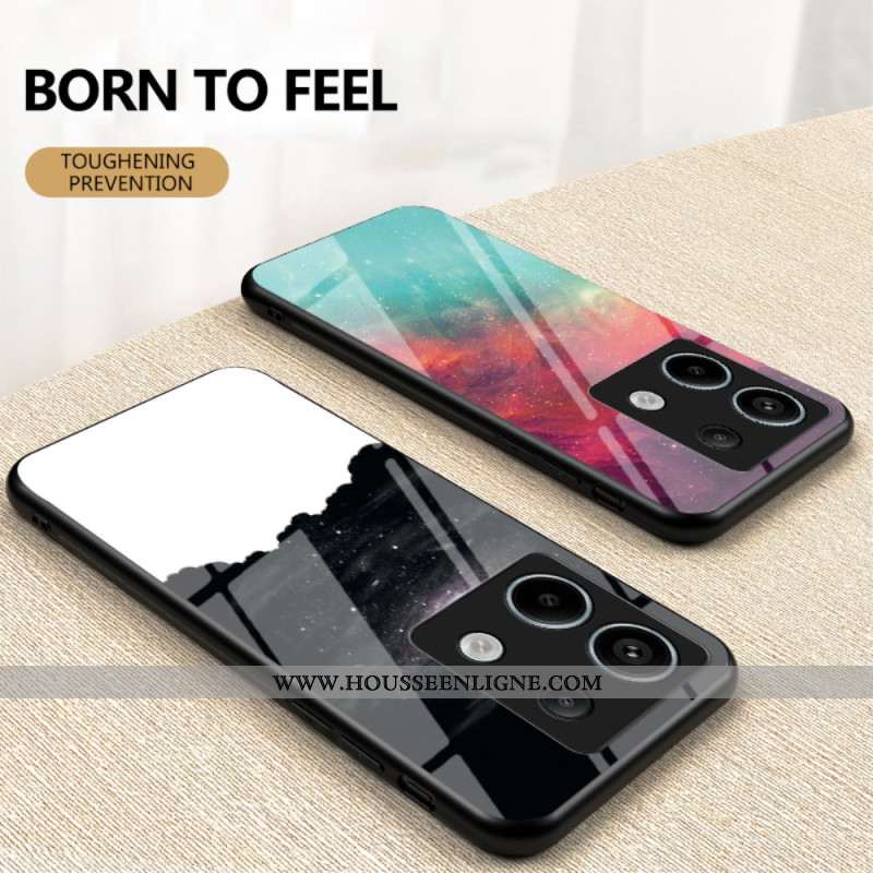 Coque Xiaomi Redmi Note 13 Pro 5G / Poco X6 5G Verre Trempé Ciel Étoilé Cosmique