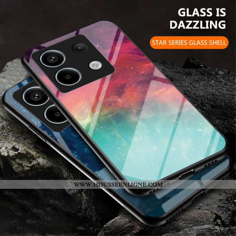 Coque Xiaomi Redmi Note 13 Pro 5G / Poco X6 5G Verre Trempé Ciel Étoilé Cosmique