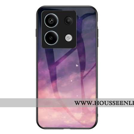 Coque Xiaomi Redmi Note 13 Pro 5G / Poco X6 5G Verre Trempé Ciel Étoilé de Rêve