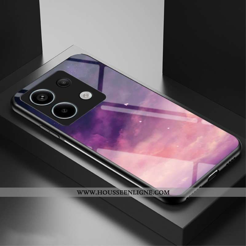 Coque Xiaomi Redmi Note 13 Pro 5G / Poco X6 5G Verre Trempé Ciel Étoilé de Rêve