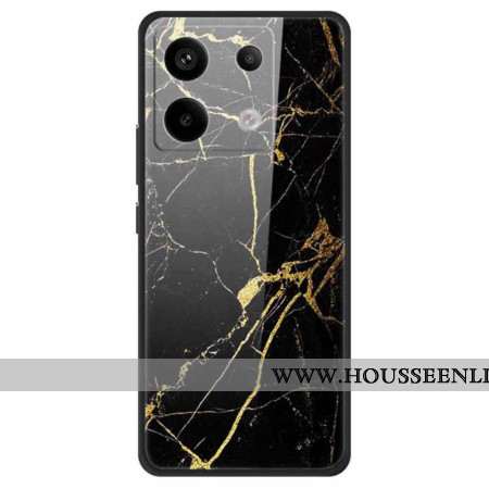 Coque Xiaomi Redmi Note 13 Pro 5G / Poco X6 5G Verre Trempé Grain Doré