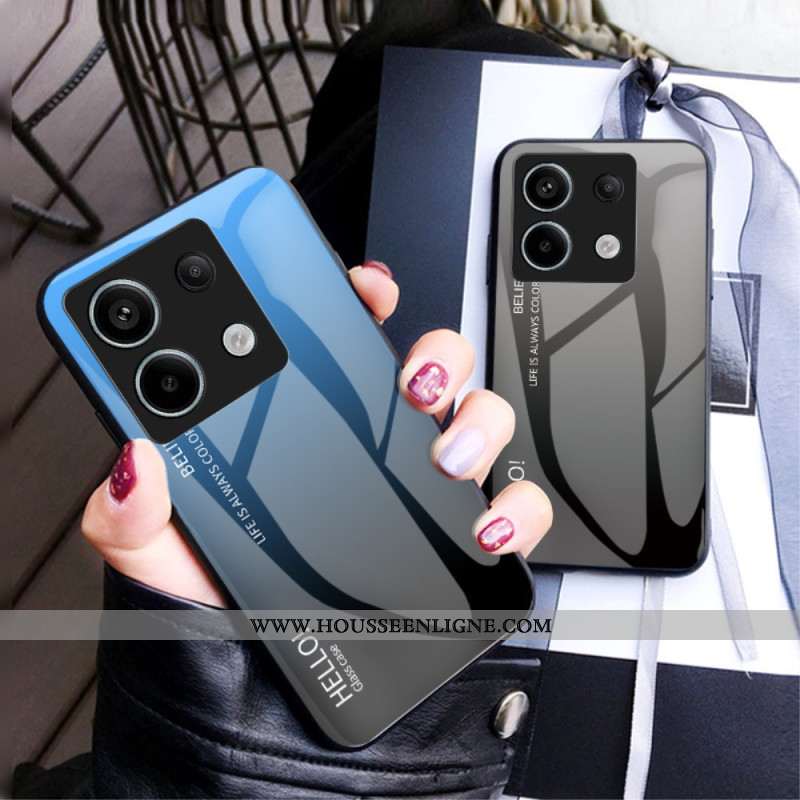 Coque Xiaomi Redmi Note 13 Pro 5G / Poco X6 5G Verre Trempé Hello