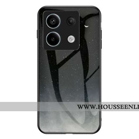 Coque Xiaomi Redmi Note 13 Pro 5G / Poco X6 5G Verre Trempé Lune Étoilée