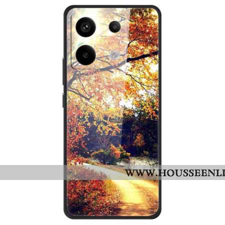 Coque Xiaomi Redmi Note 13 Pro 5G / Poco X6 5G Verre Trempé Route de Campagne