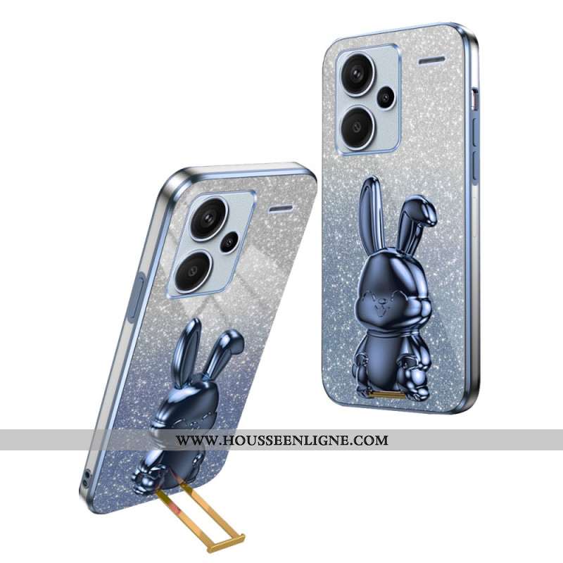 Coque Xiaomi Redmi Note 13 Pro Plus 5G Lapin Support