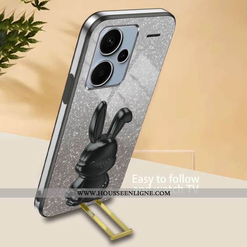 Coque Xiaomi Redmi Note 13 Pro Plus 5G Lapin Support