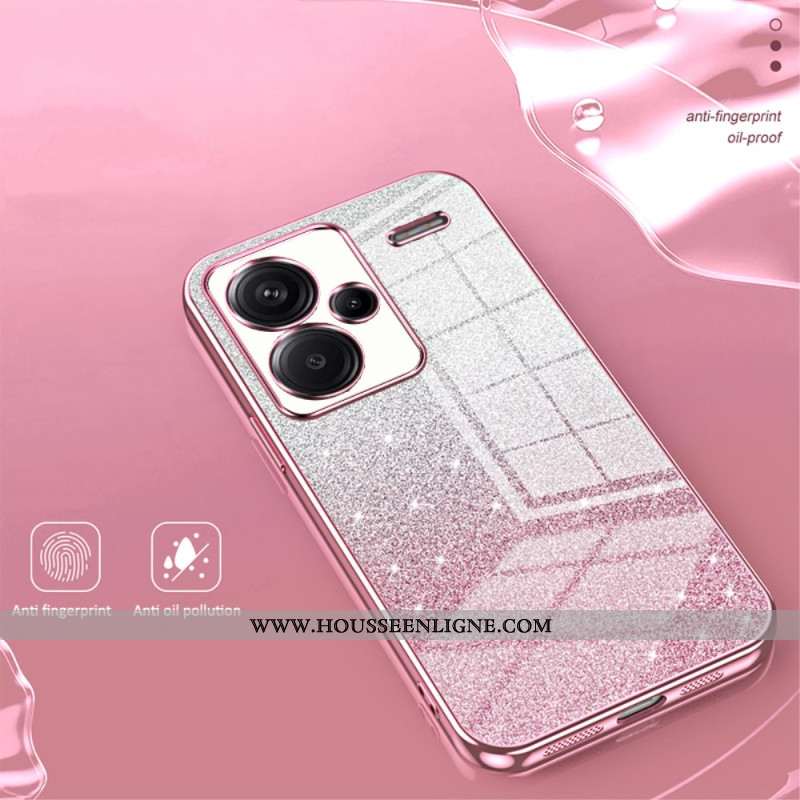 Coque Xiaomi Redmi Note 13 Pro Plus 5G Motif Pailleté