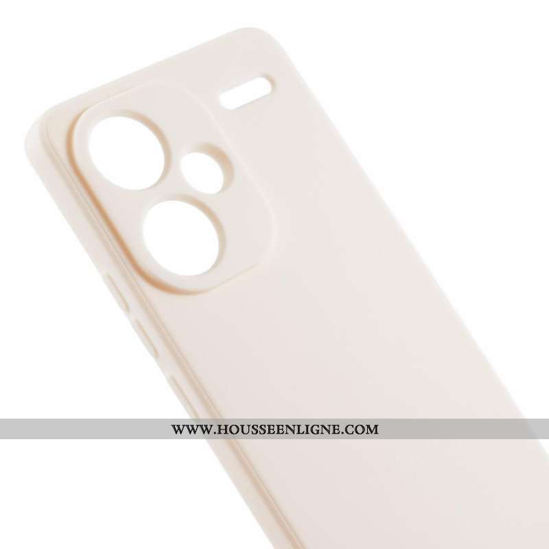 Coque Xiaomi Redmi Note 13 Pro Plus 5G Silicone Bords Droits