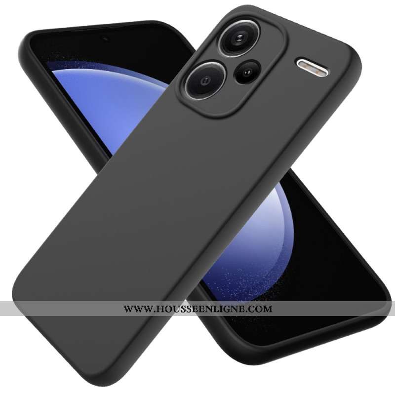 Coque Xiaomi Redmi Note 13 Pro Plus 5G Silicone Liquide à Lanière