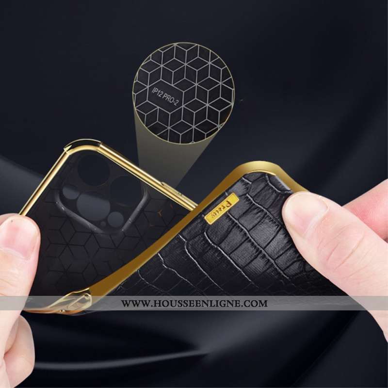 Coque Xiaomi Redmi Note 13 Pro Plus 5G Style Peau de Crocodile