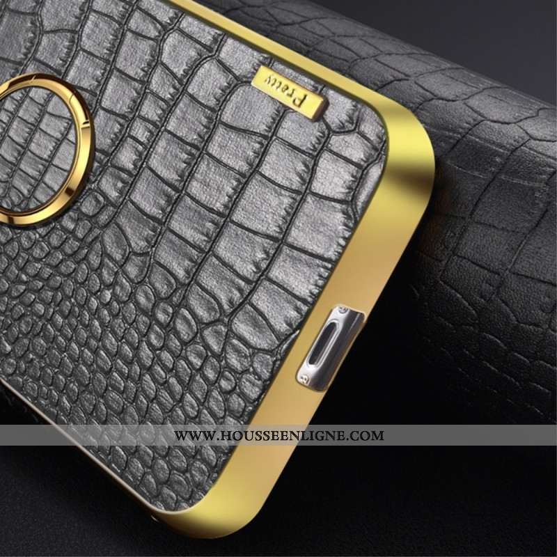 Coque Xiaomi Redmi Note 13 Pro Plus 5G Style Peau de Crocodile