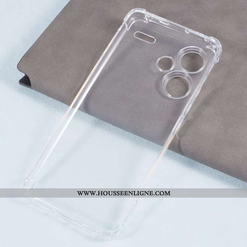 Coque Xiaomi Redmi Note 13 Pro Plus 5G Transparente avec Coins Renforcés