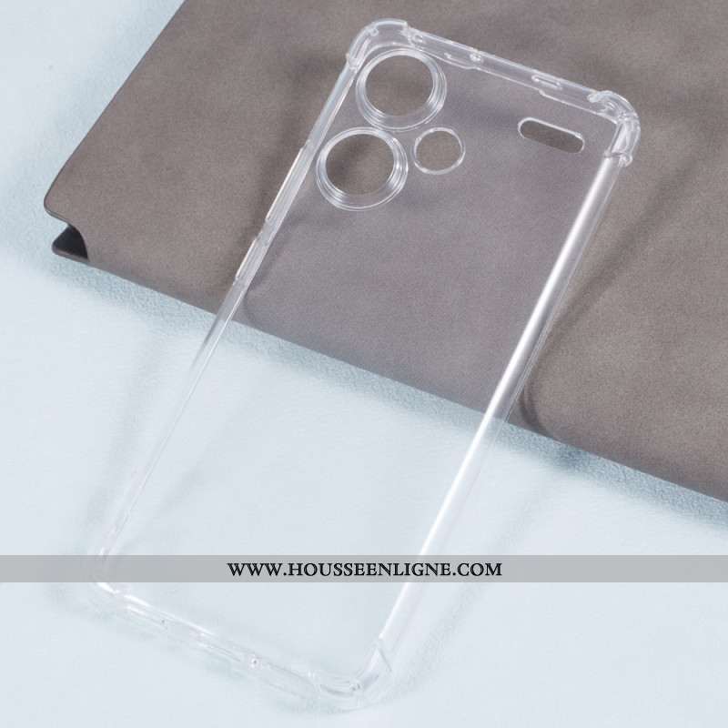 Coque Xiaomi Redmi Note 13 Pro Plus 5G Transparente avec Coins Renforcés