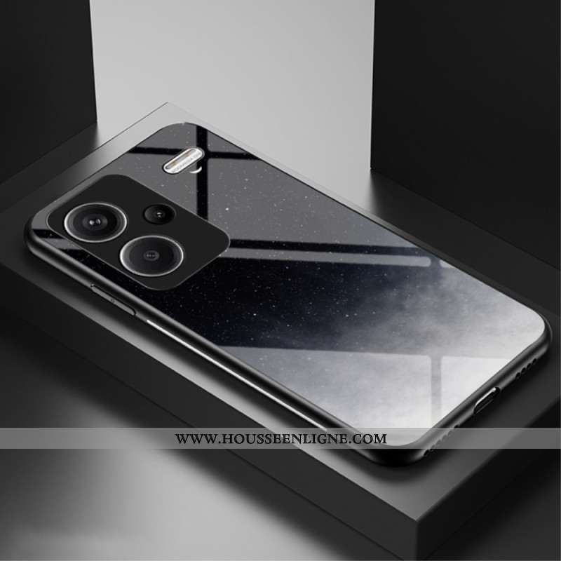 Coque Xiaomi Redmi Note 13 Pro Plus 5G Verre Trempé Croissant de lune étoilé