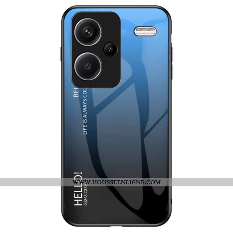 Coque Xiaomi Redmi Note 13 Pro Plus 5G Verre Trempé Dégradé