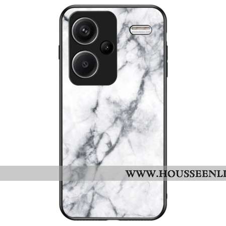 Coque Xiaomi Redmi Note 13 Pro Plus 5G Verre Trempé Marbre Blanc