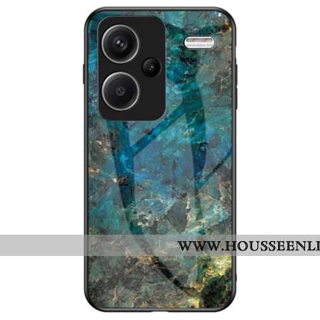 Coque Xiaomi Redmi Note 13 Pro Plus 5G Verre Trempé Marbre Émeraude