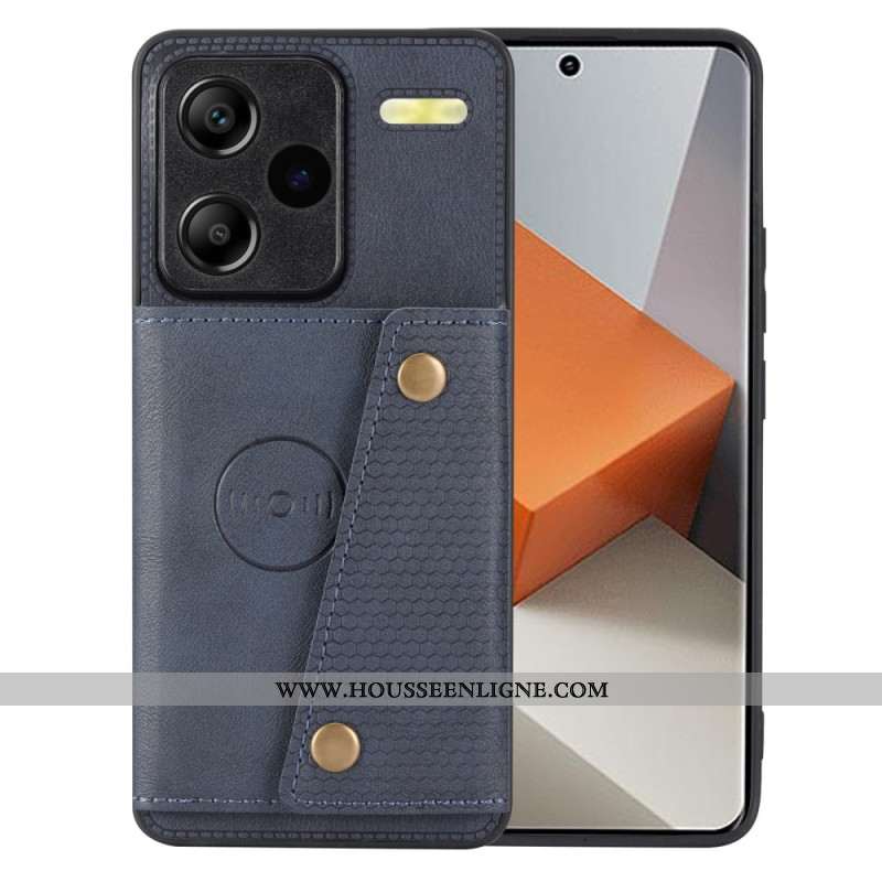 Coque Xiaomi Redmi Note 13 Pro Plus 5G avec Support et Porte-Cartes