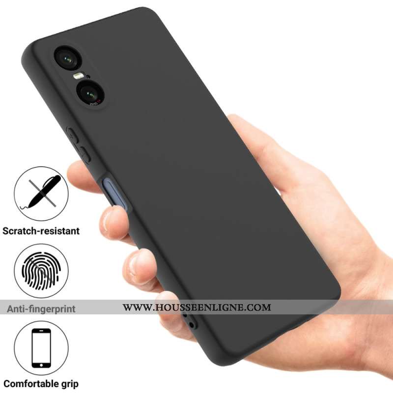 Coque Xperia 10 VI Silicone Liquide à Lanière