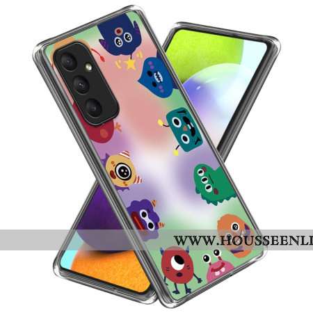 Coque amsung Galaxy A55 5G Monstres Cartoon