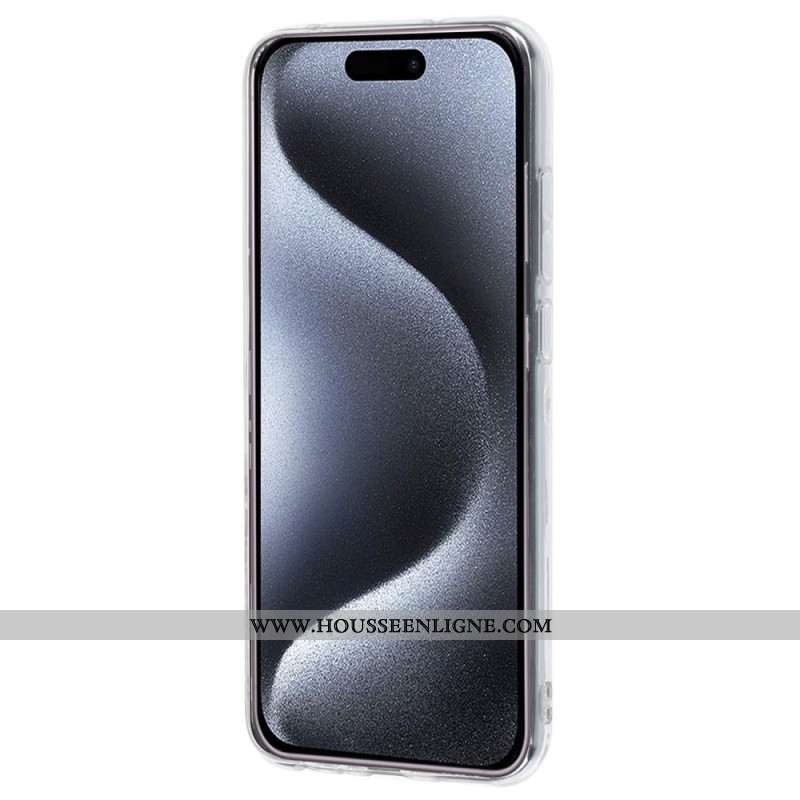 Coque iPhone 16 Chats Noir