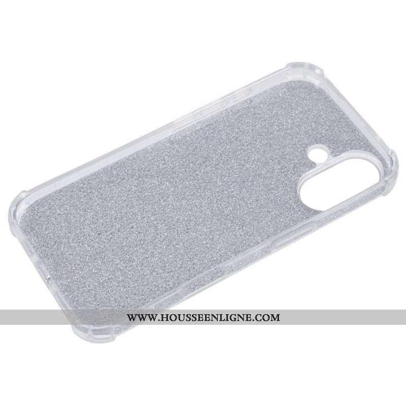 Coque iPhone 16 Coins Renforcés et Papier à Carte