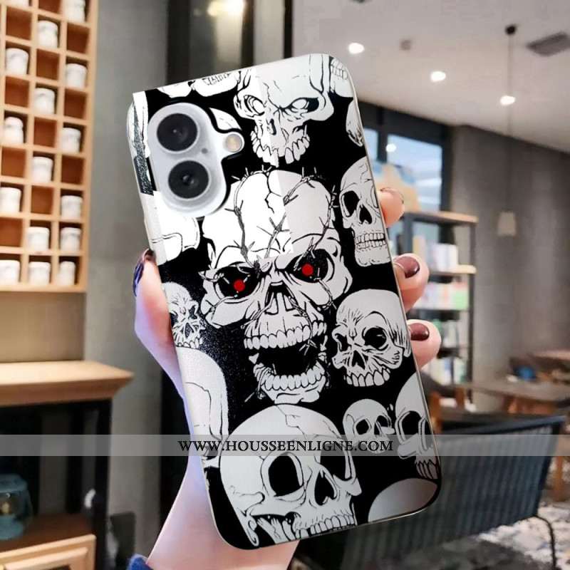 Coque iPhone 16 Crânes