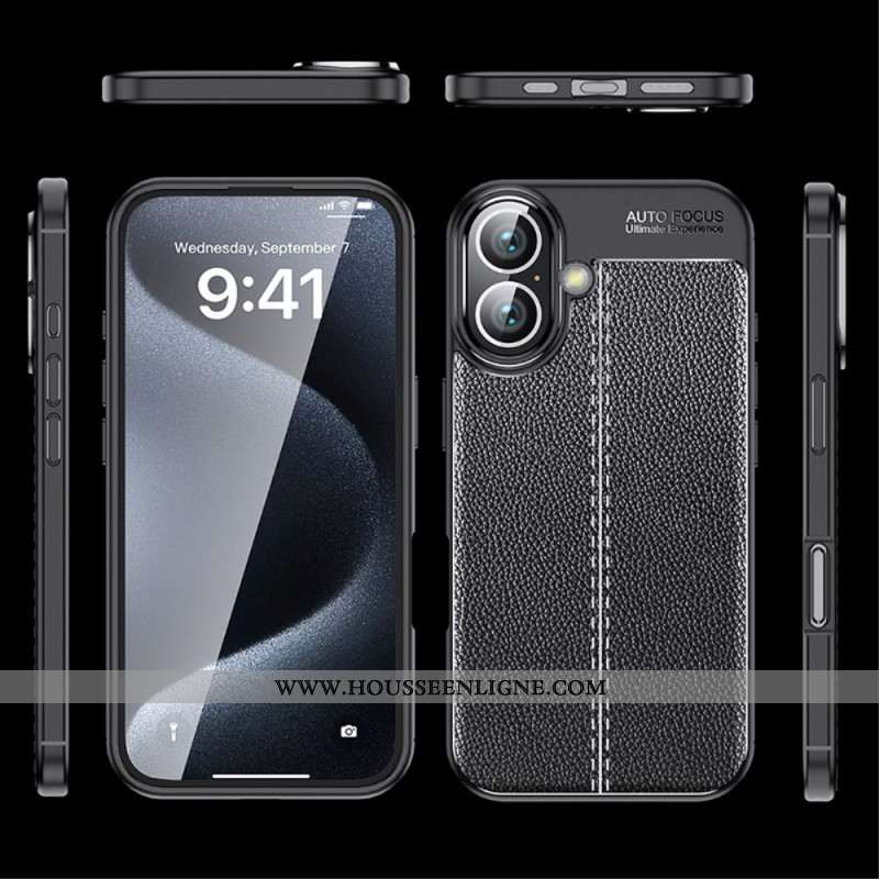 Coque iPhone 16 Double Line