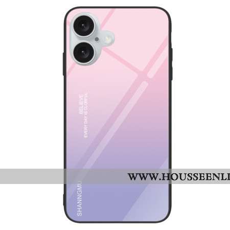 Coque iPhone 16 Dégradé Rose Violet