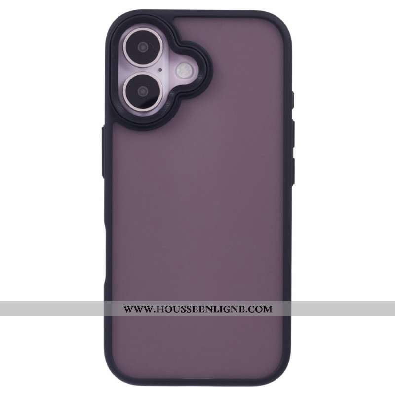 Coque iPhone 16 Finition Mate Anti-Rayures