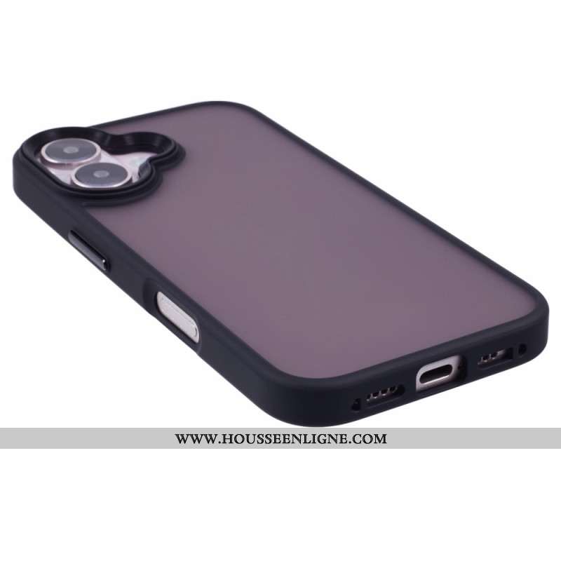 Coque iPhone 16 Finition Mate Anti-Rayures