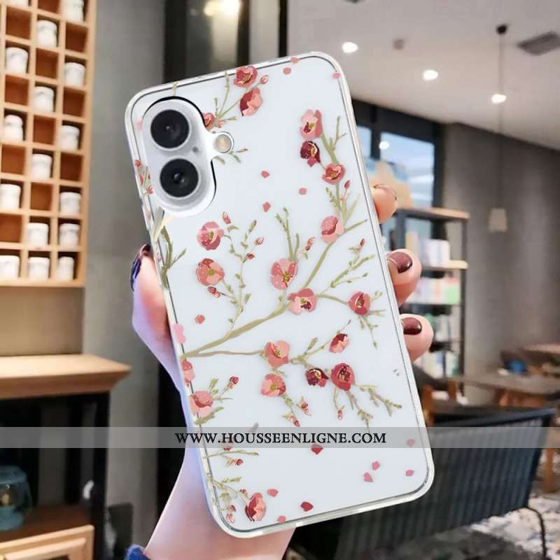 Coque iPhone 16 Fleurs