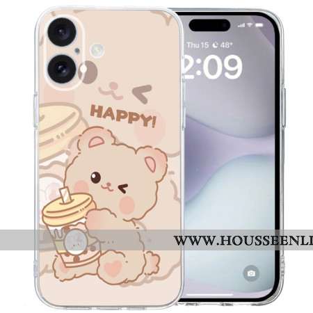 Coque iPhone 16 HAPPPY