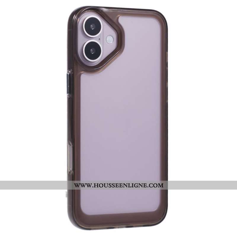 Coque iPhone 16 Hybride Transparente