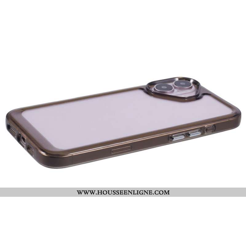 Coque iPhone 16 Hybride Transparente