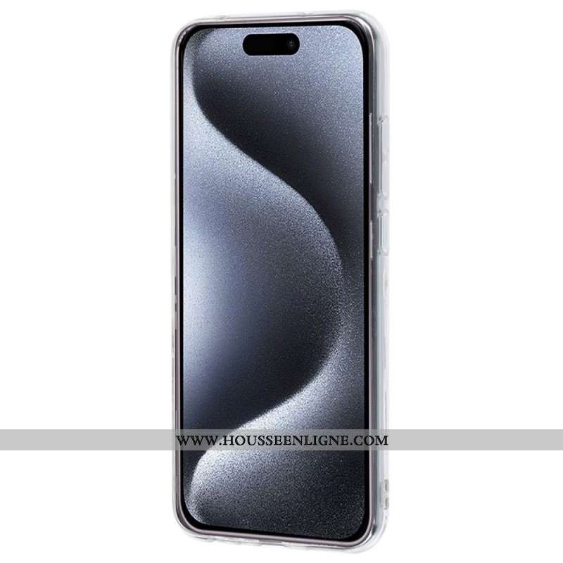 Coque iPhone 16 Motif Marbré