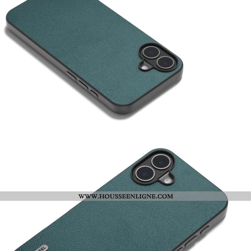 Coque iPhone 16 Plus Effet Cuir ABEEL